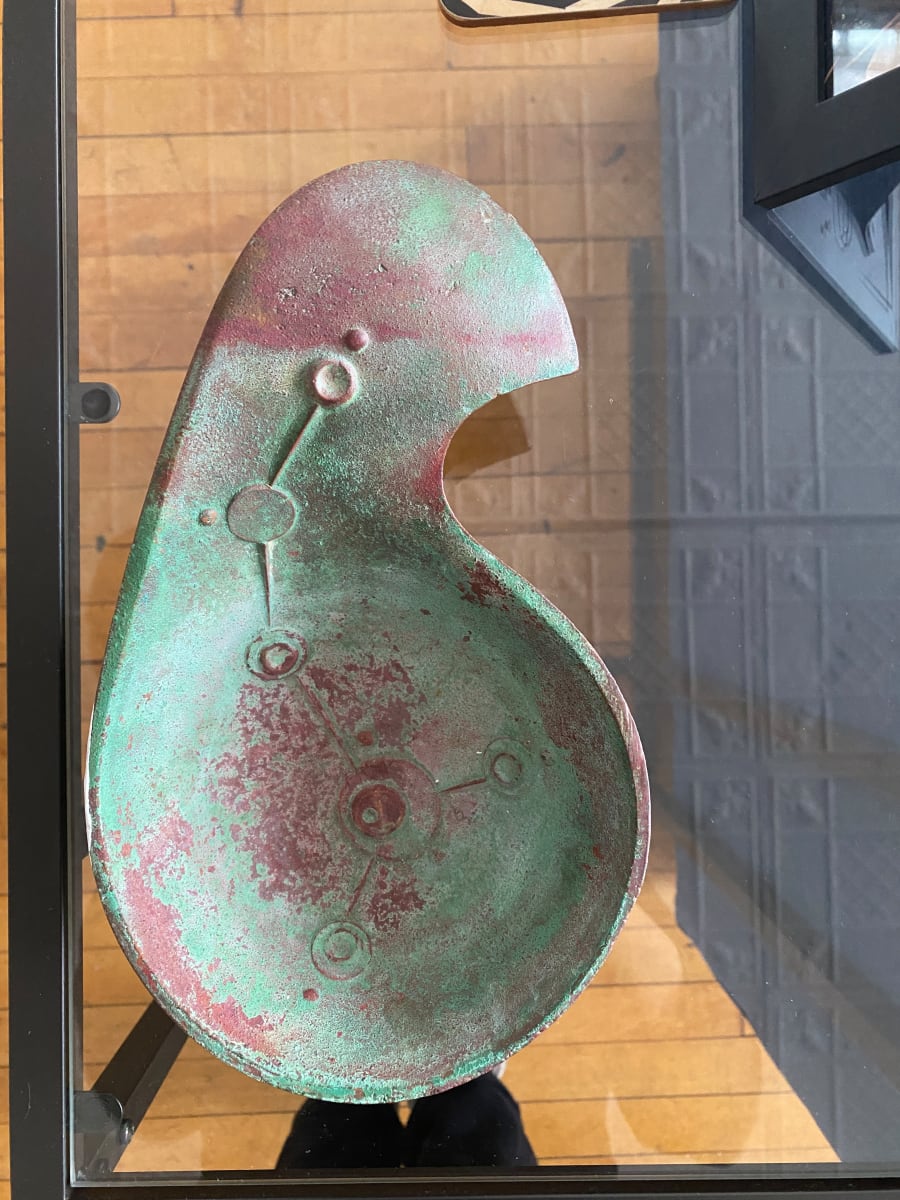 Arcosanti Bronze Bowl by Paolo Soleri, Image 2.