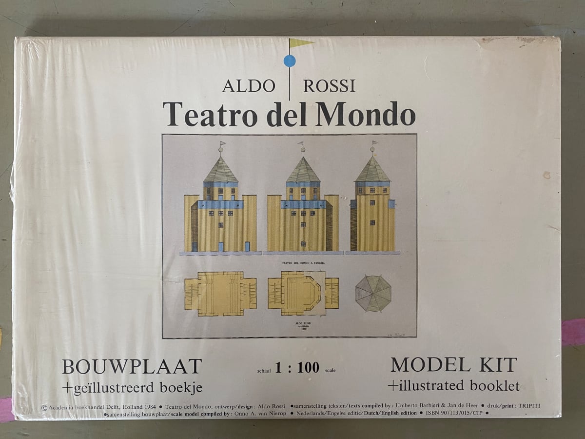 Teatro del Mondo Model Kit by Aldo Rossi, Image 2.