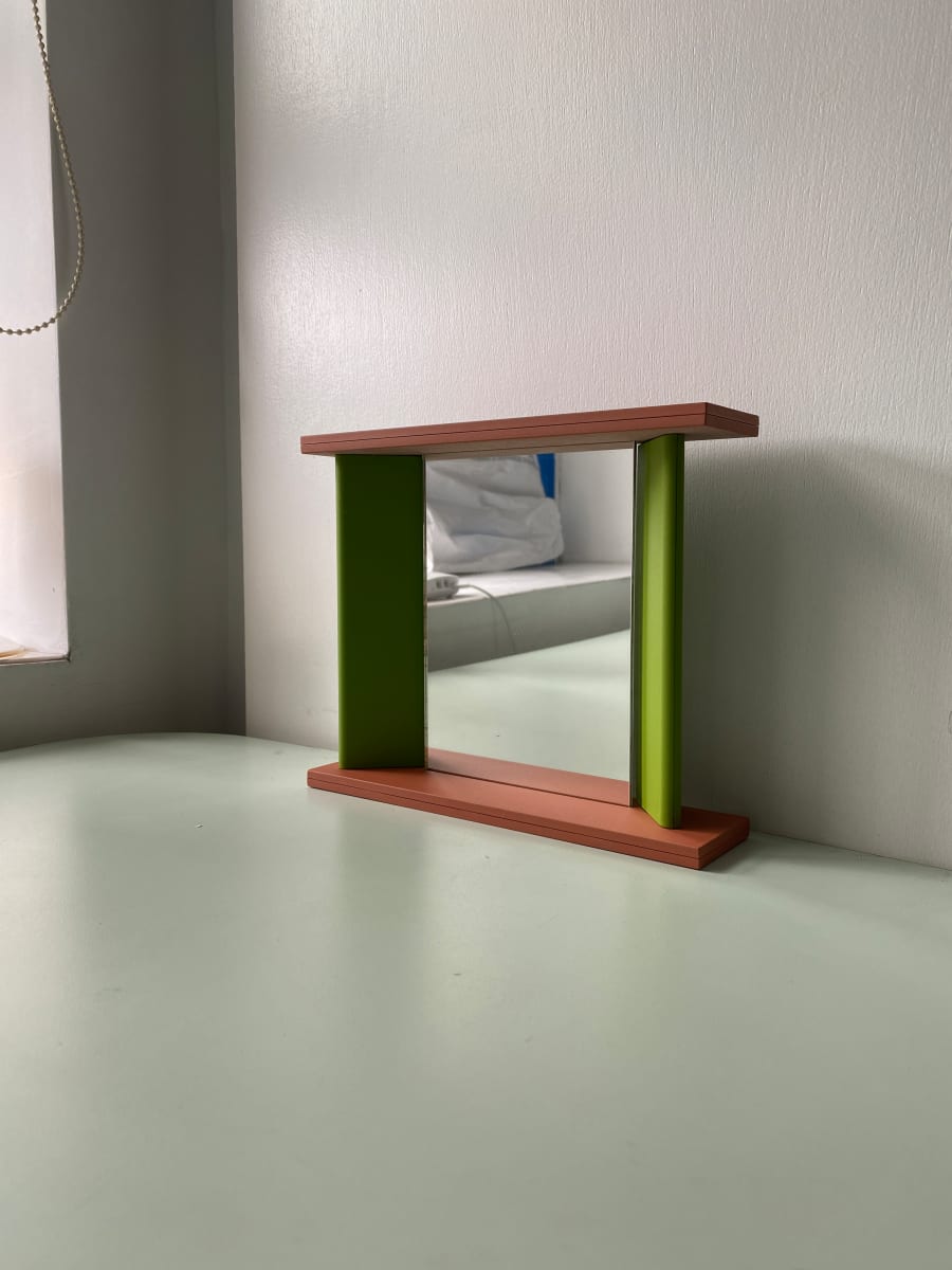 Marco Zanini "You Again" Mirror for Marutomi, Japan by Marco Zanini 