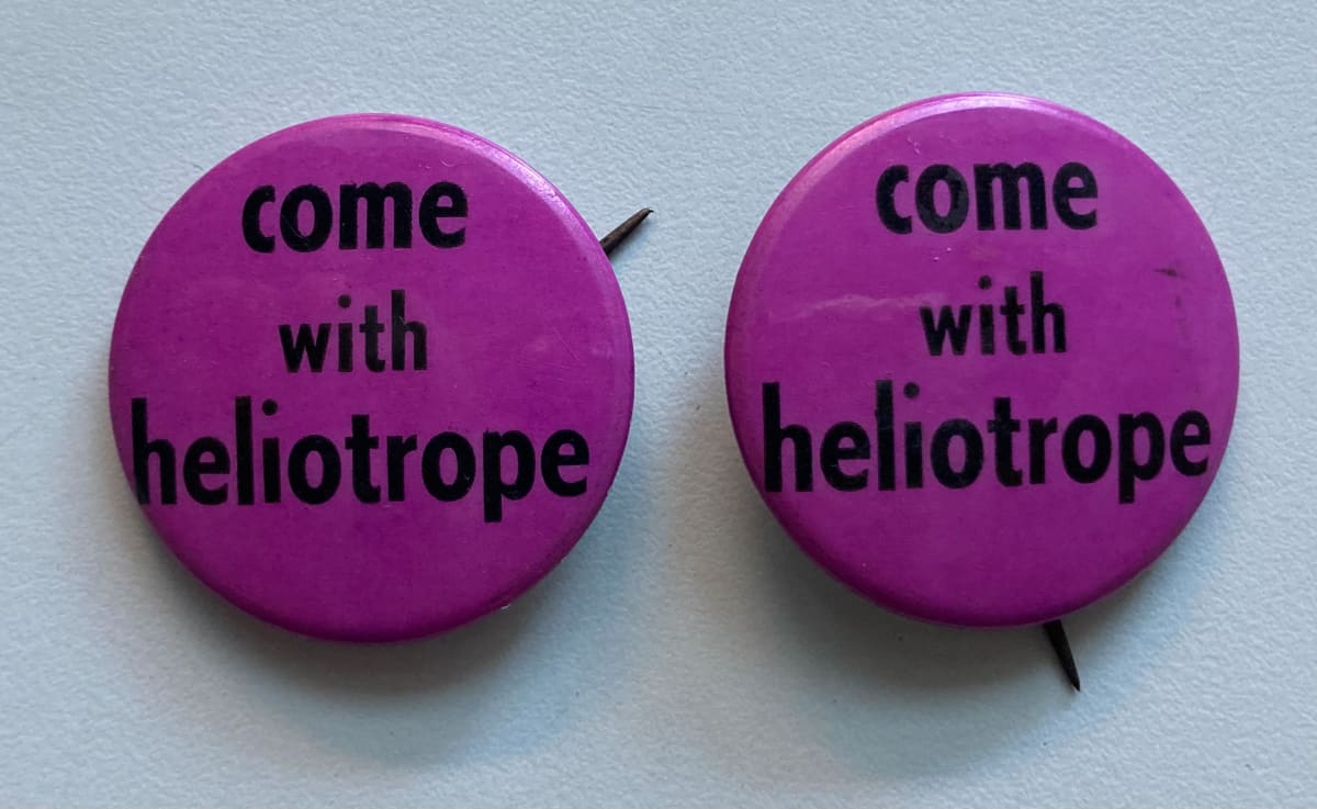 Come with Heliotrope buttons by misc. unknown, Image 1.