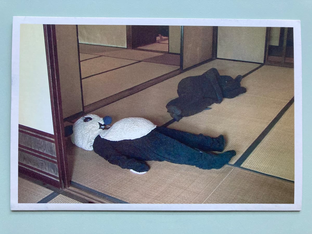 Matthew Marks Exhibition Announcement by Fischli and Weiss, Image 1.