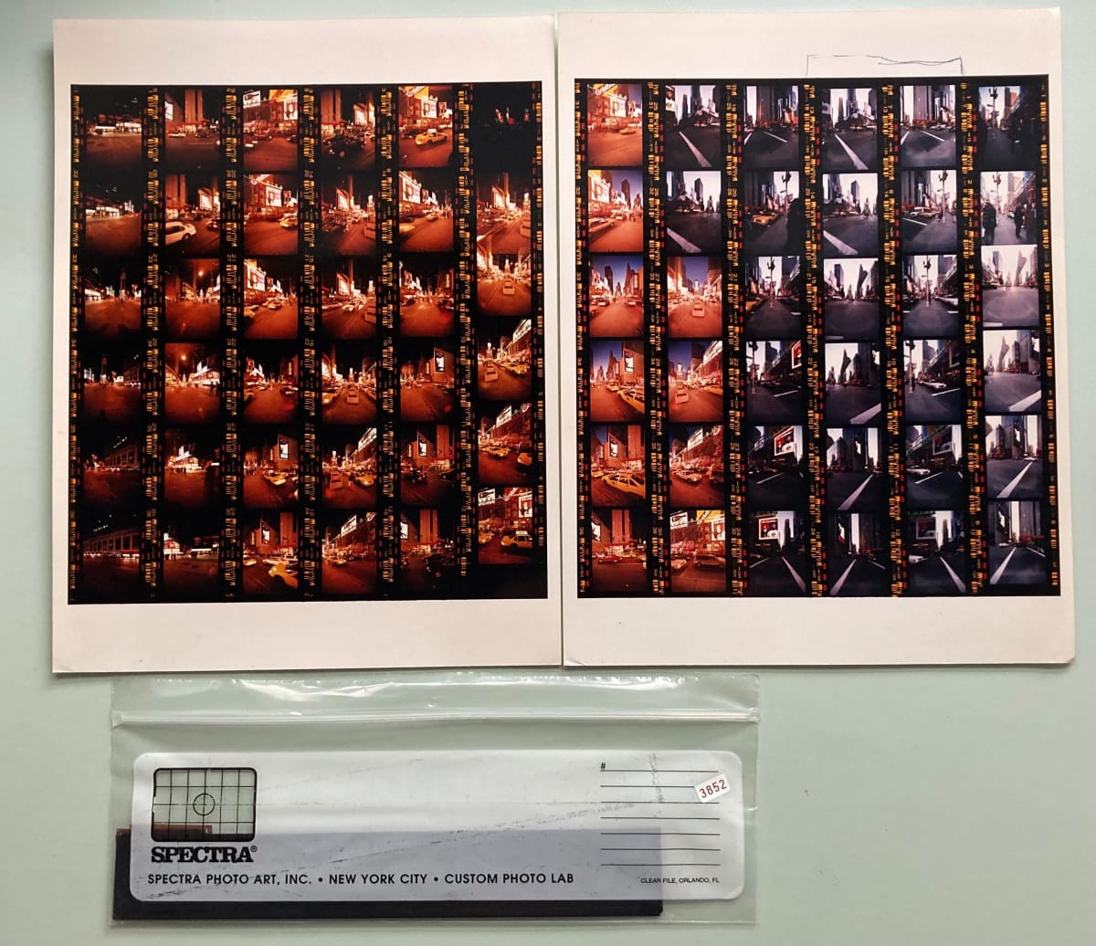 Color negatives and contact sheets by photographs unknown, Image 1.
