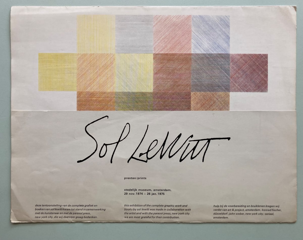 Prints poster Stedelijik by Sol Lewitt, Image 1.