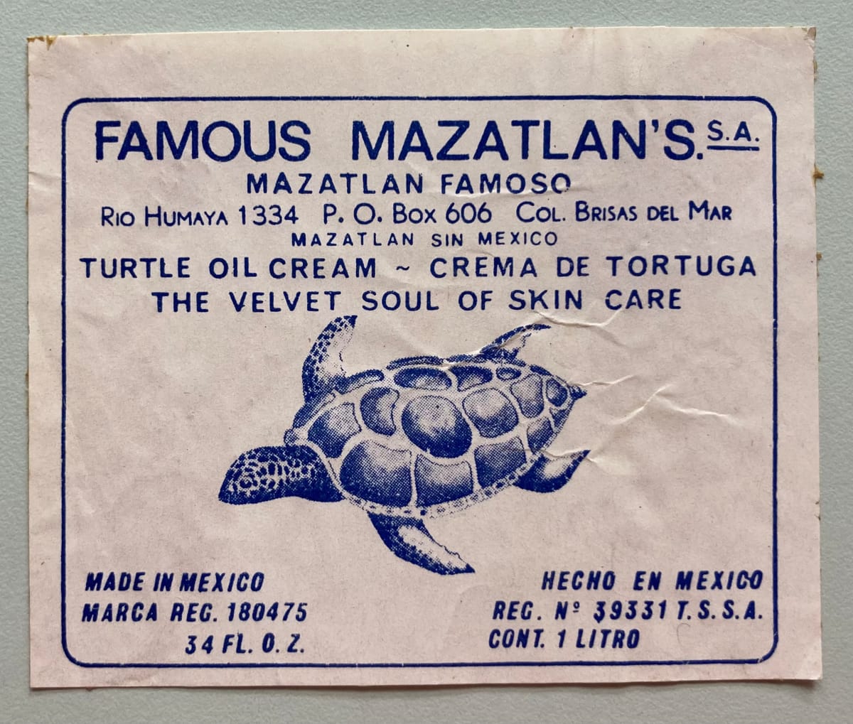 Famous Mazatlan's label by misc. unknown, Image 1.