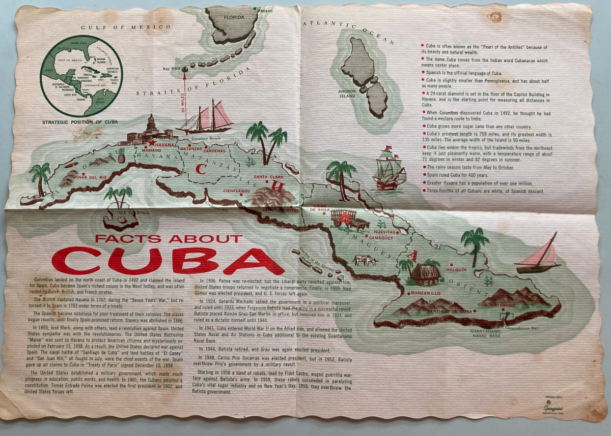 Facts About Cuba by tourism unknown, Image 1.