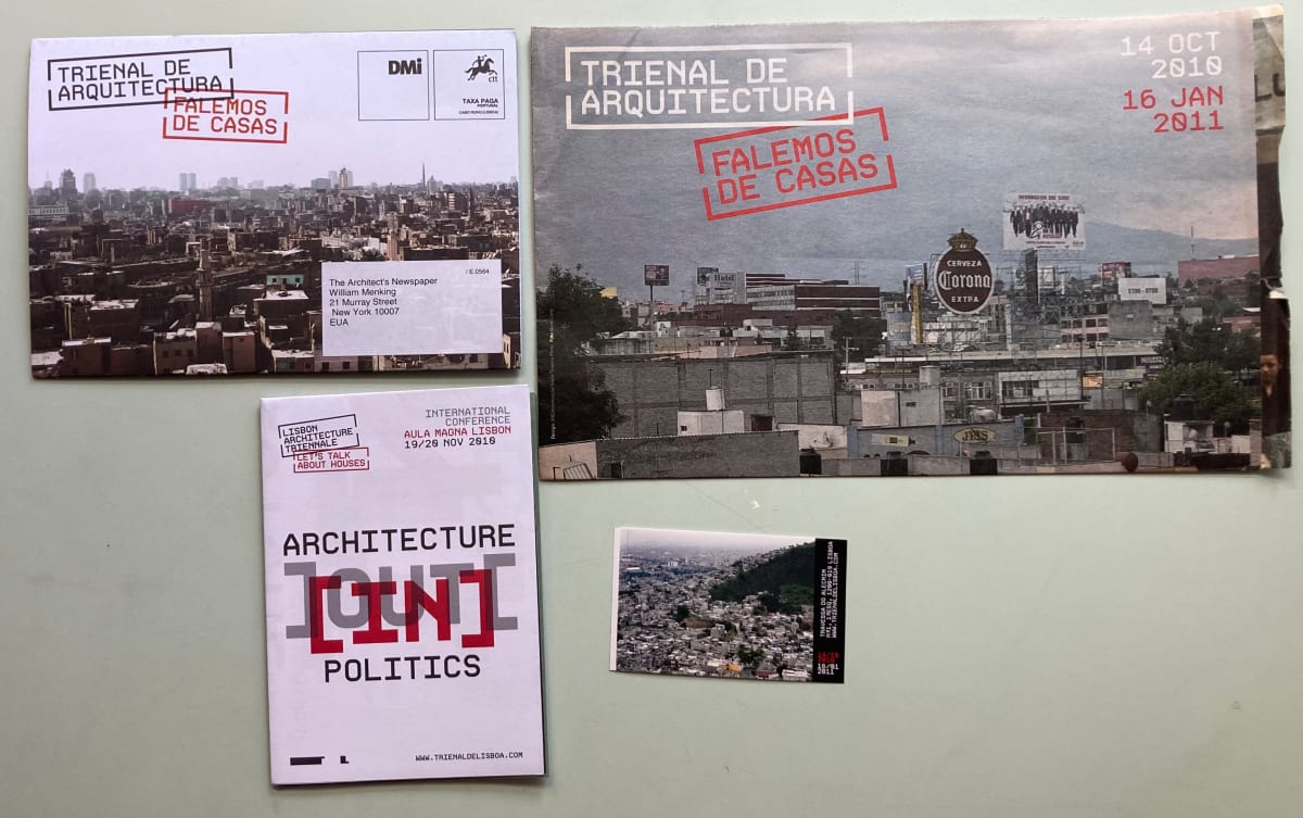 Lisbon Architecture Triennale ephemera by Lisbon Architecture Triennale, Image 1.