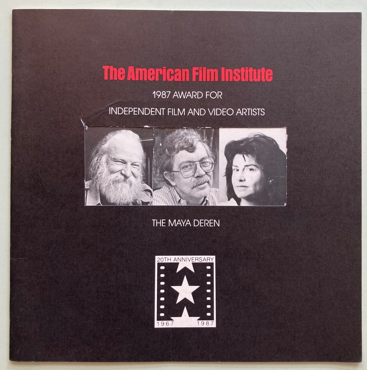 1987 Award for Independent Film and Video Artists by American Film Institute 