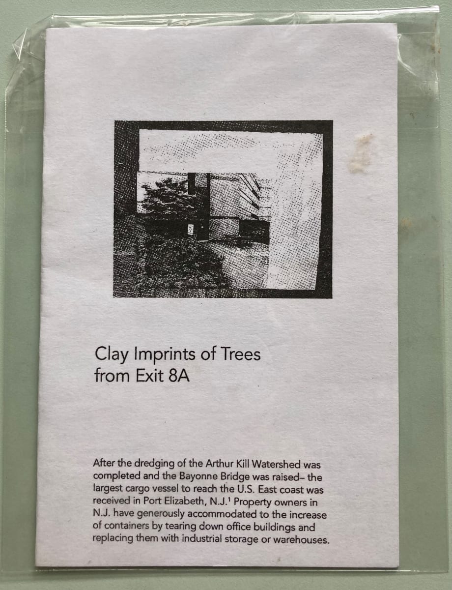 Clay Imprints of Trees from Exit 8A by Ink Cap Press 