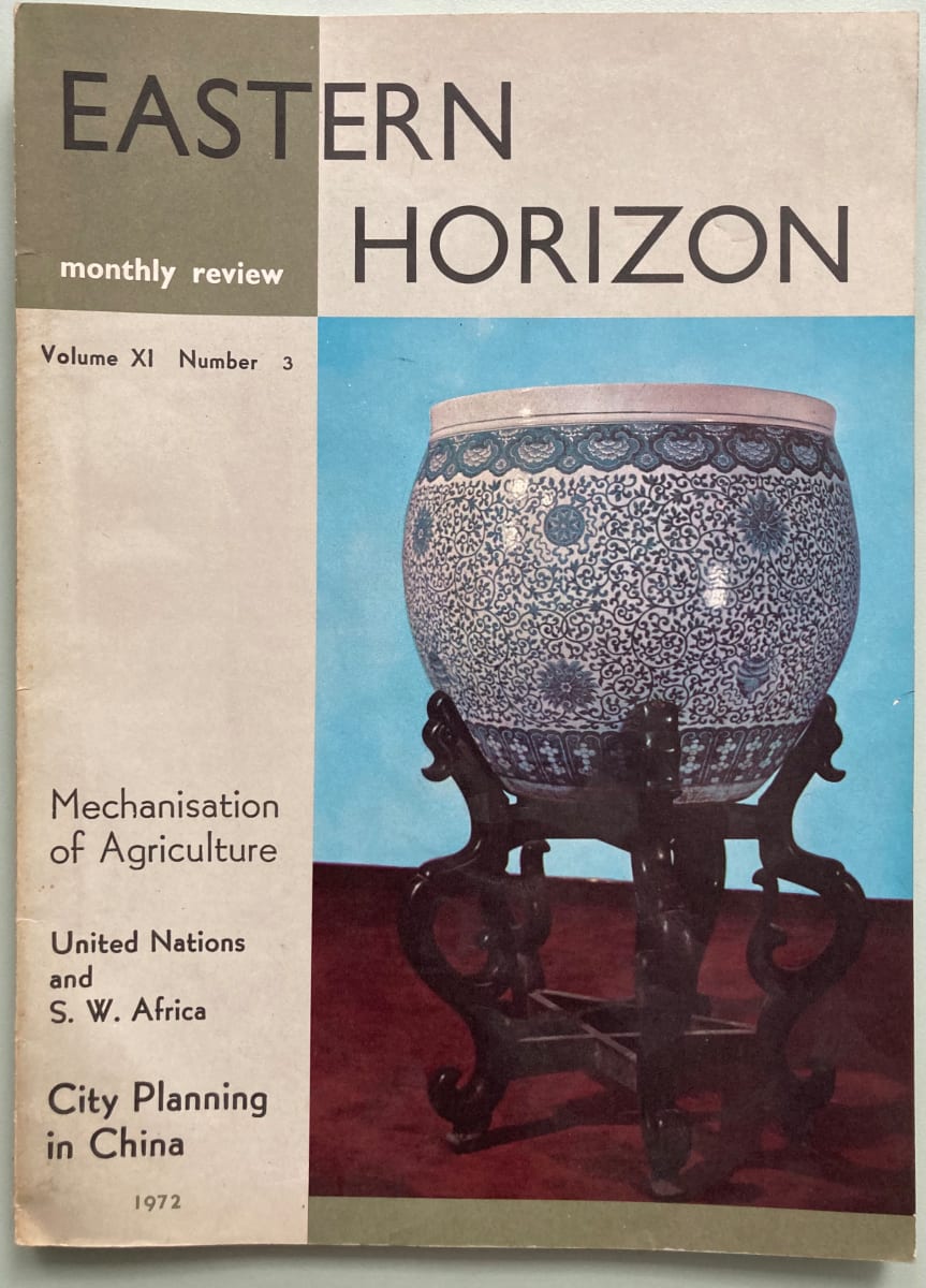 Vol. XI No. 3 by Eastern Horizon monthly review, Image 1.
