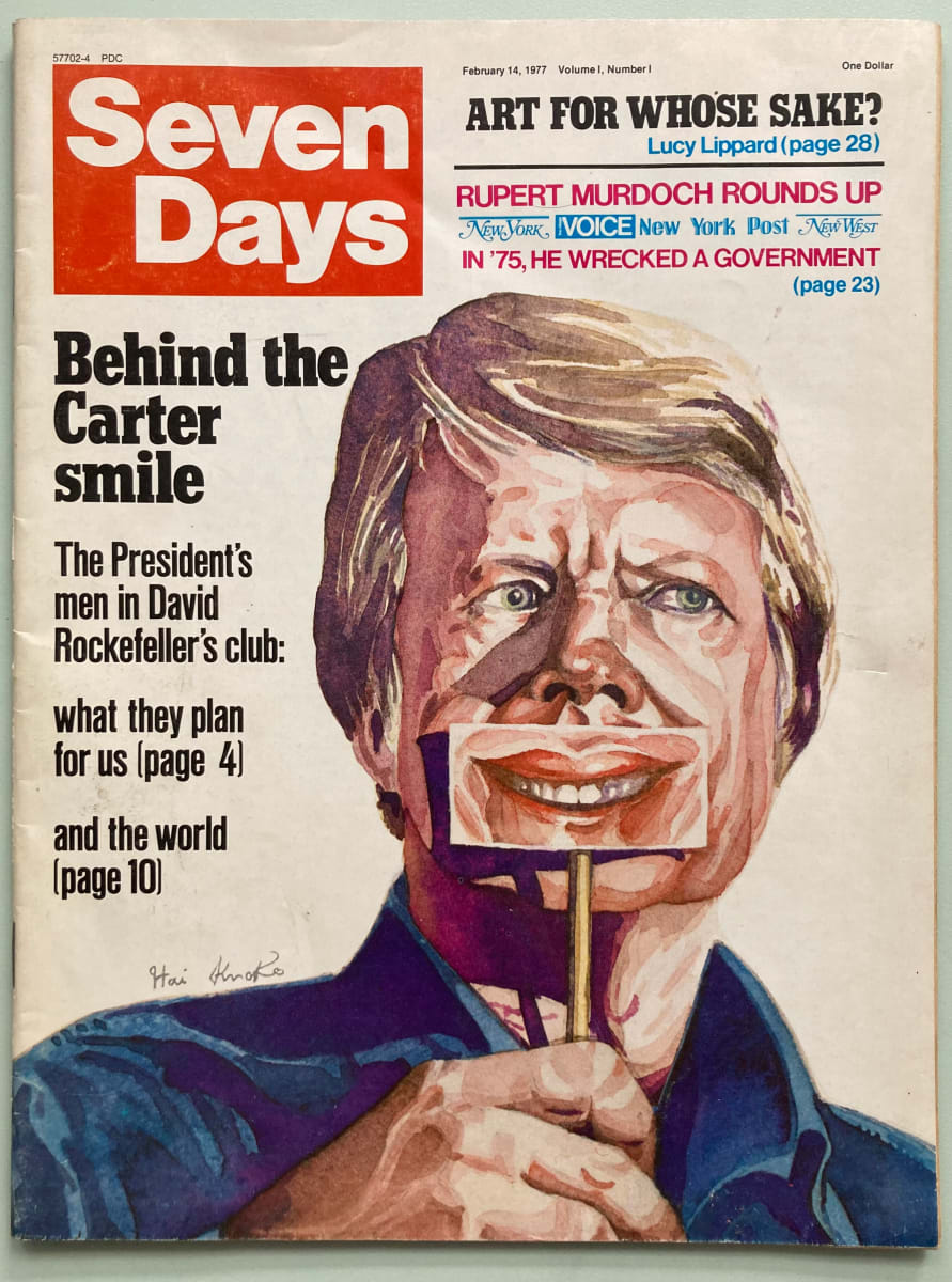 Vol. 1 No. 1 by Seven Days, Image 1.