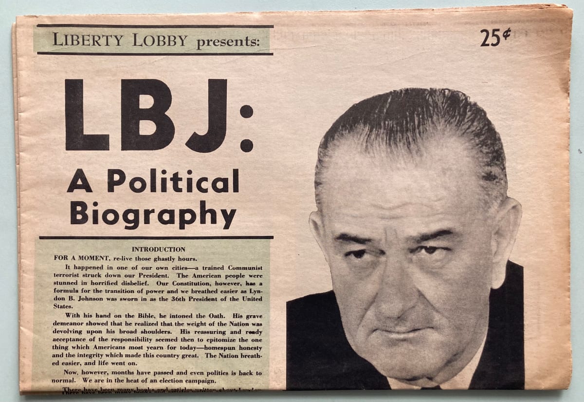 LBJ: A Political Biography by political campaign, Image 1.
