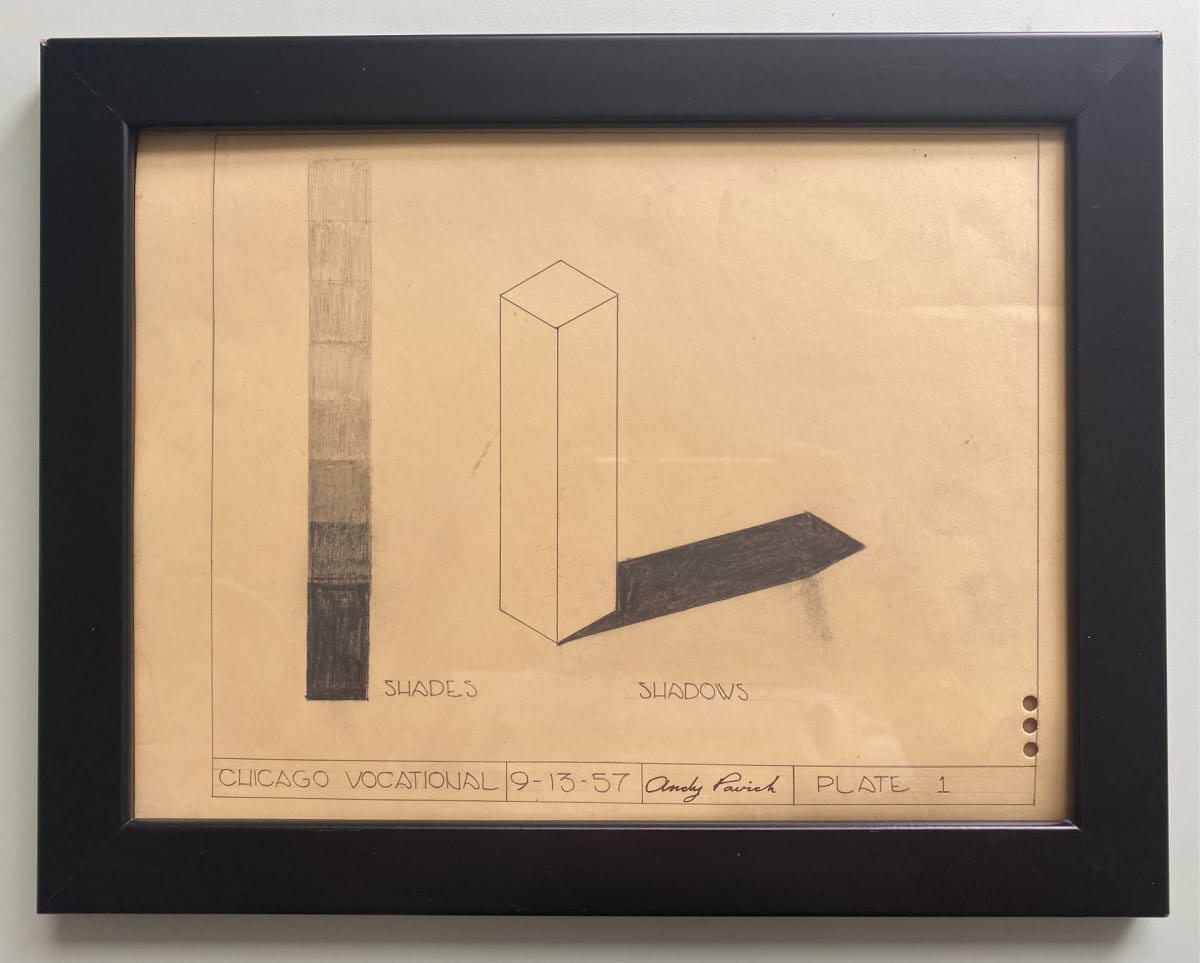 Chicago Vocational Student Rendering, Andy Pavich by Andy Pavich, Image 1.