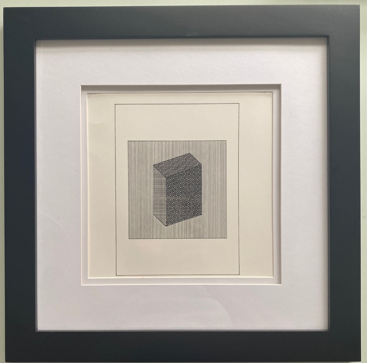 Drawing from Ficciones by Sol Lewitt 