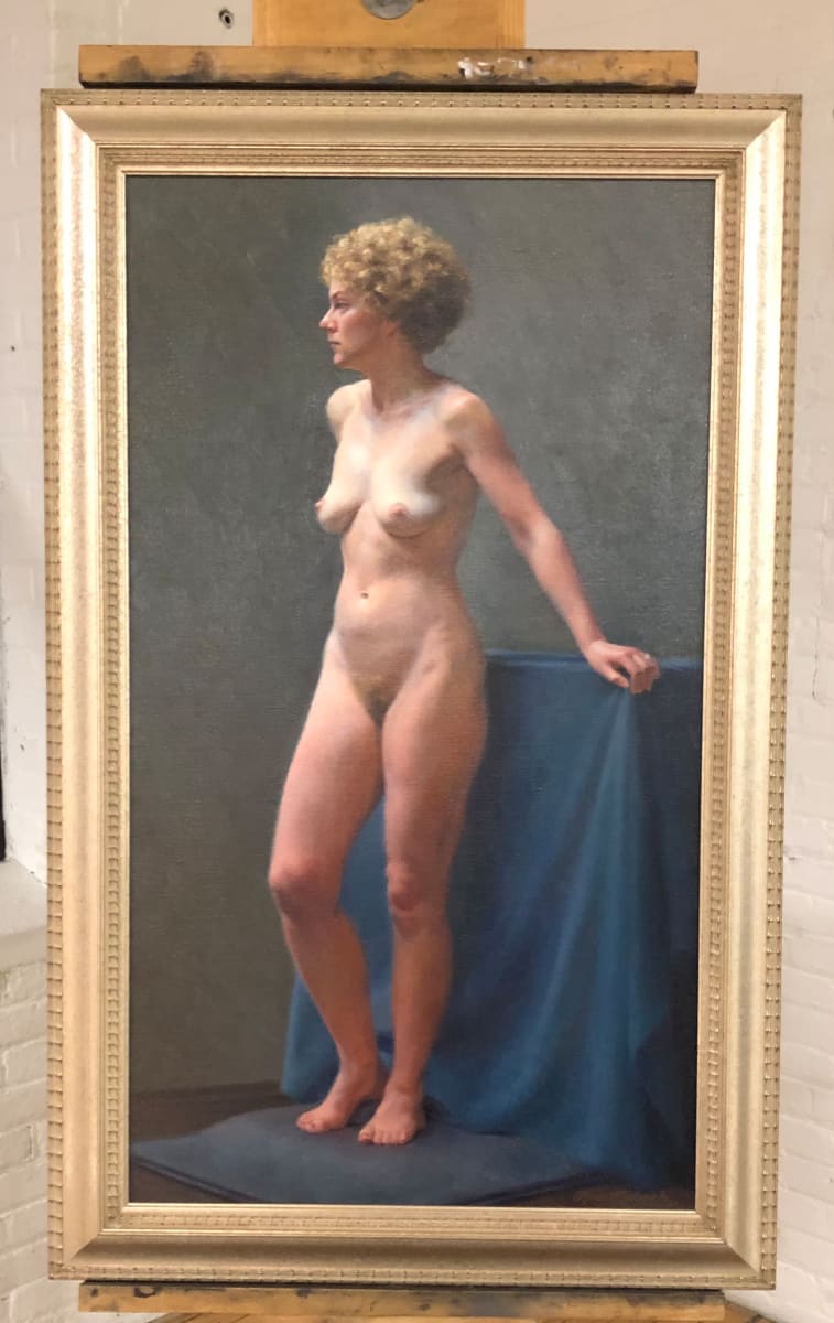 Female Nude Standing by Lynn Maderich 