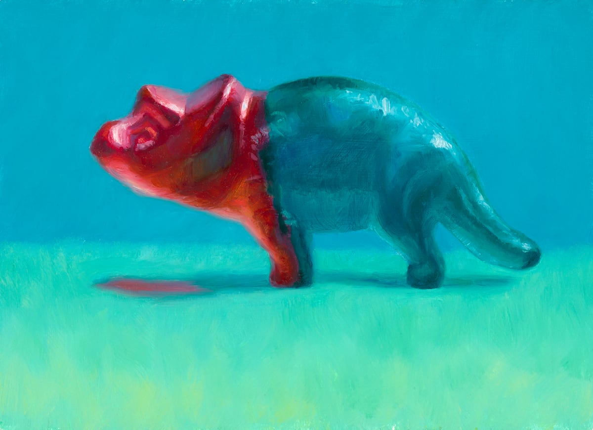 Gummie Triceratops by Christine Mitzuk 