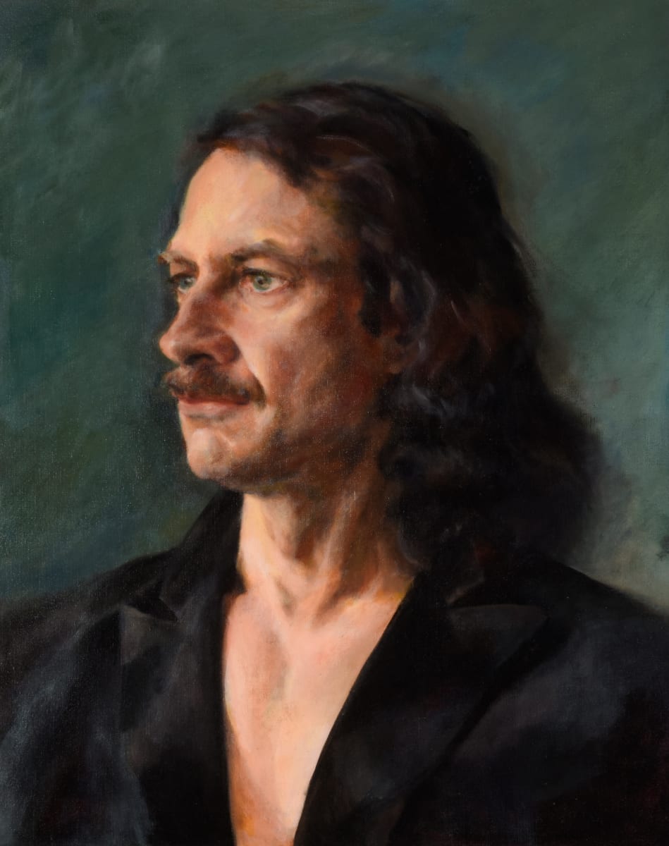 Portrait of Richard by Judy Buckvold 