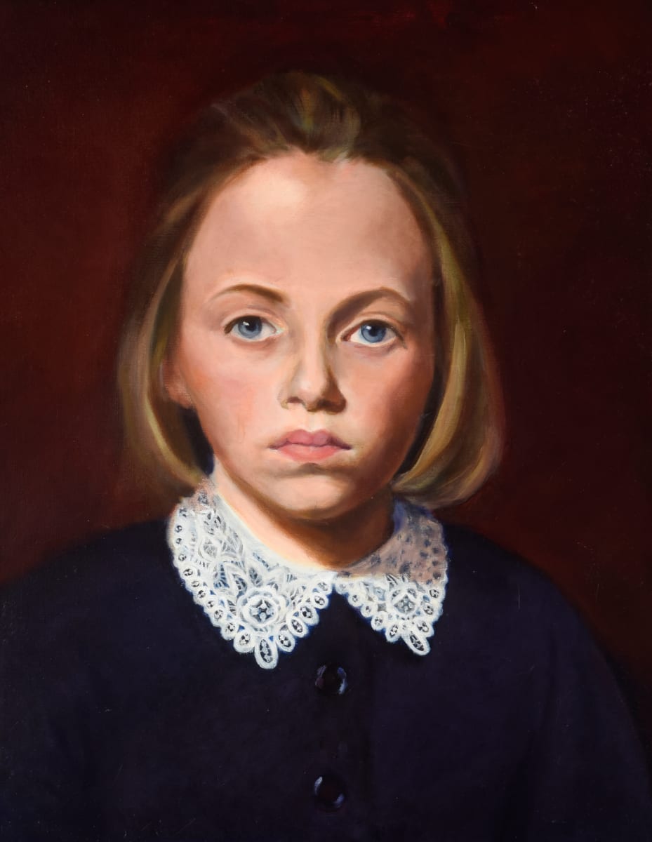 Portrait of a Young Girl by Judy Buckvold 