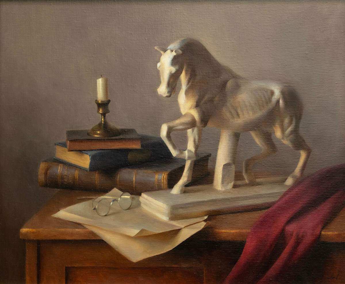 The Scholar II by Laura Tundel 