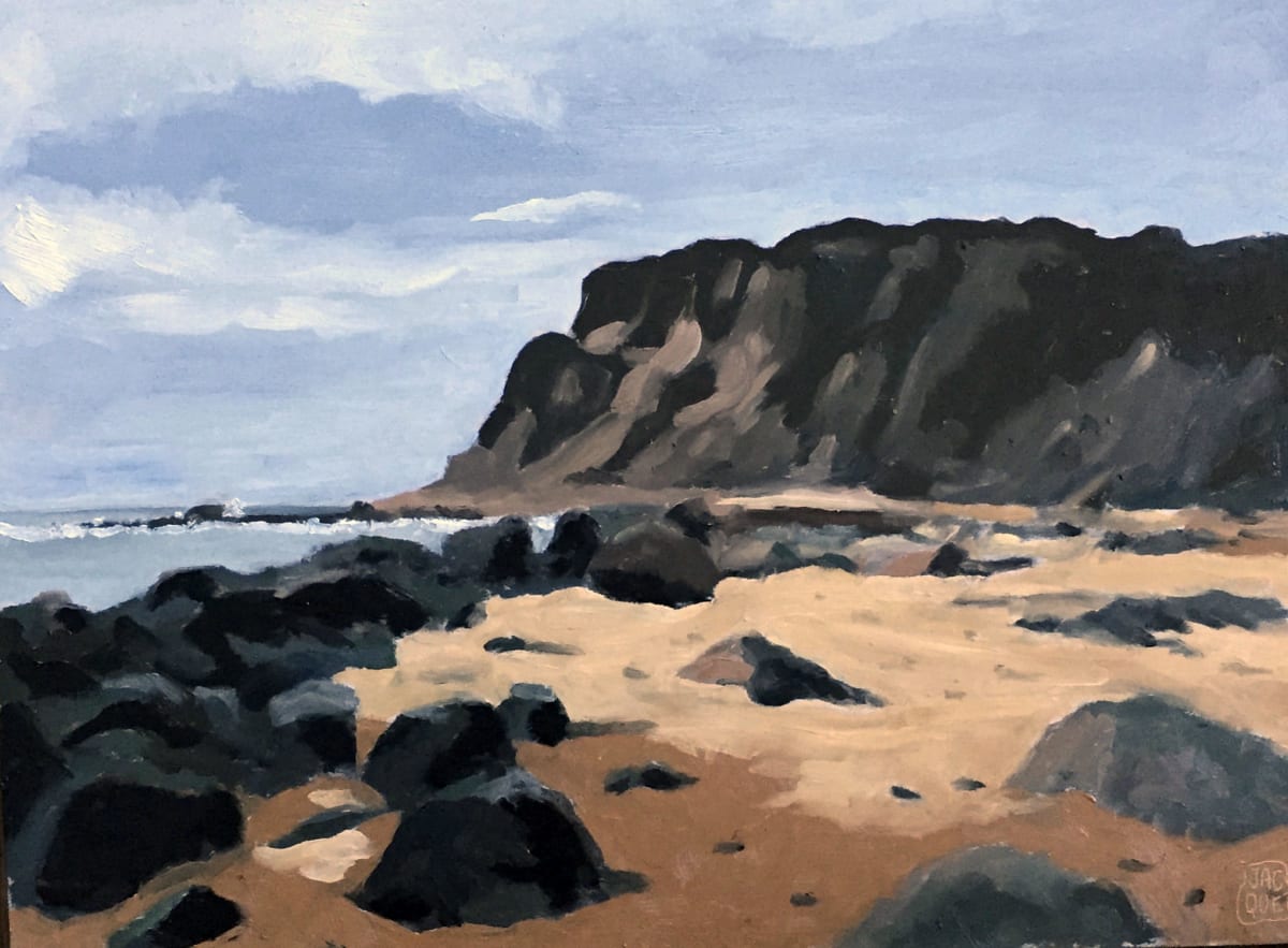 Bluffs, Block Island NY by Jean-Pierre Jacquet 