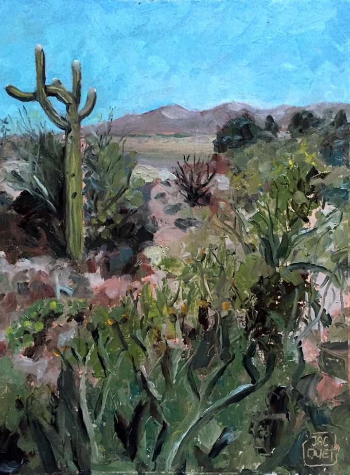 Bending saguaro by Jean-Pierre Jacquet, Image 1.