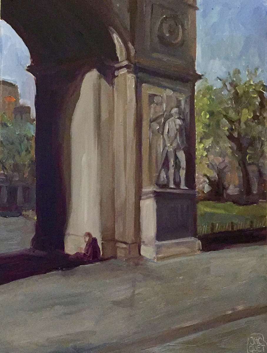 Washington Square, NYC by Jean-Pierre Jacquet, Image 1.