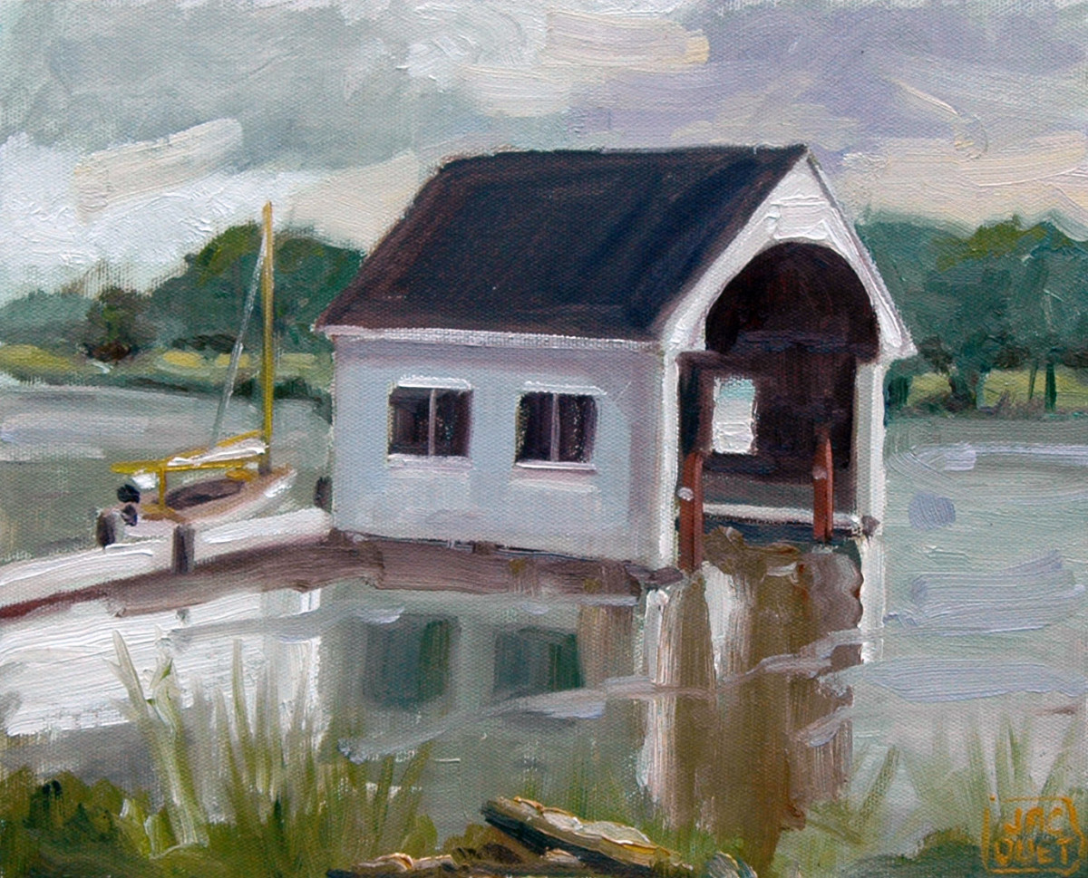 Hope Farm Boathouse, Oxford MD by Jean-Pierre Jacquet 