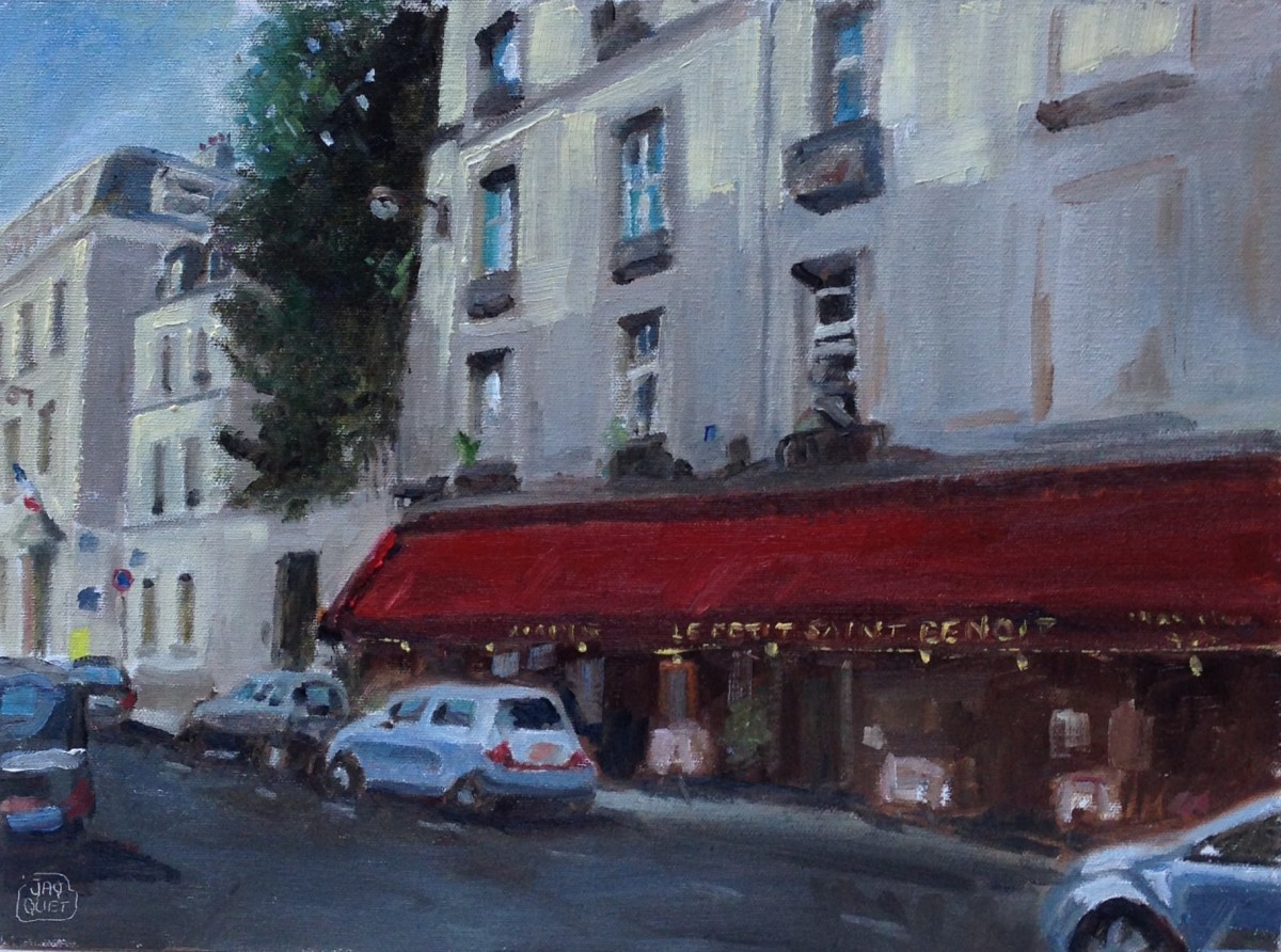 Le Petit St Benoît, Paris by Jean-Pierre Jacquet 