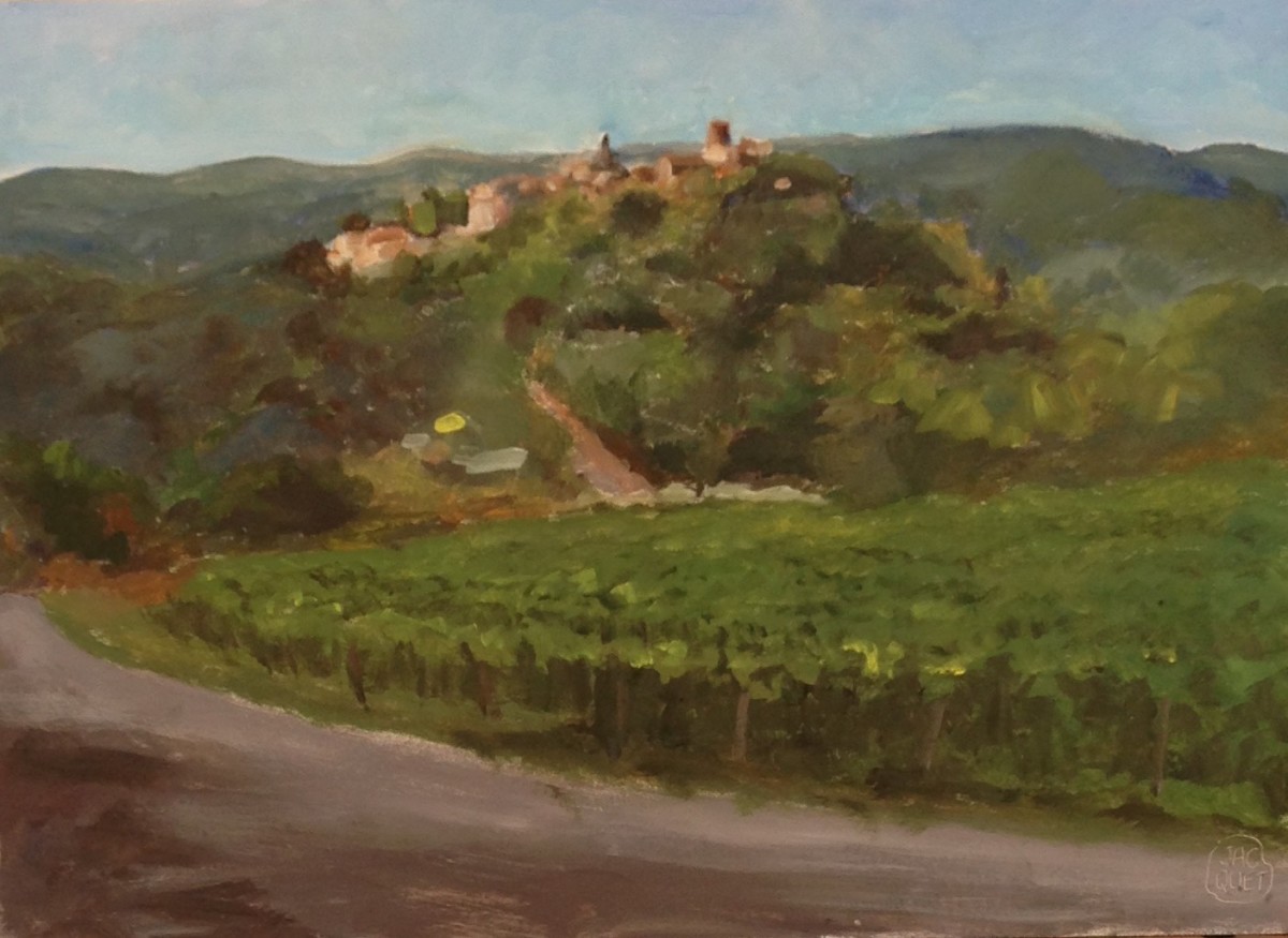 Ménerbes, Vaucluse by Jean-Pierre Jacquet 