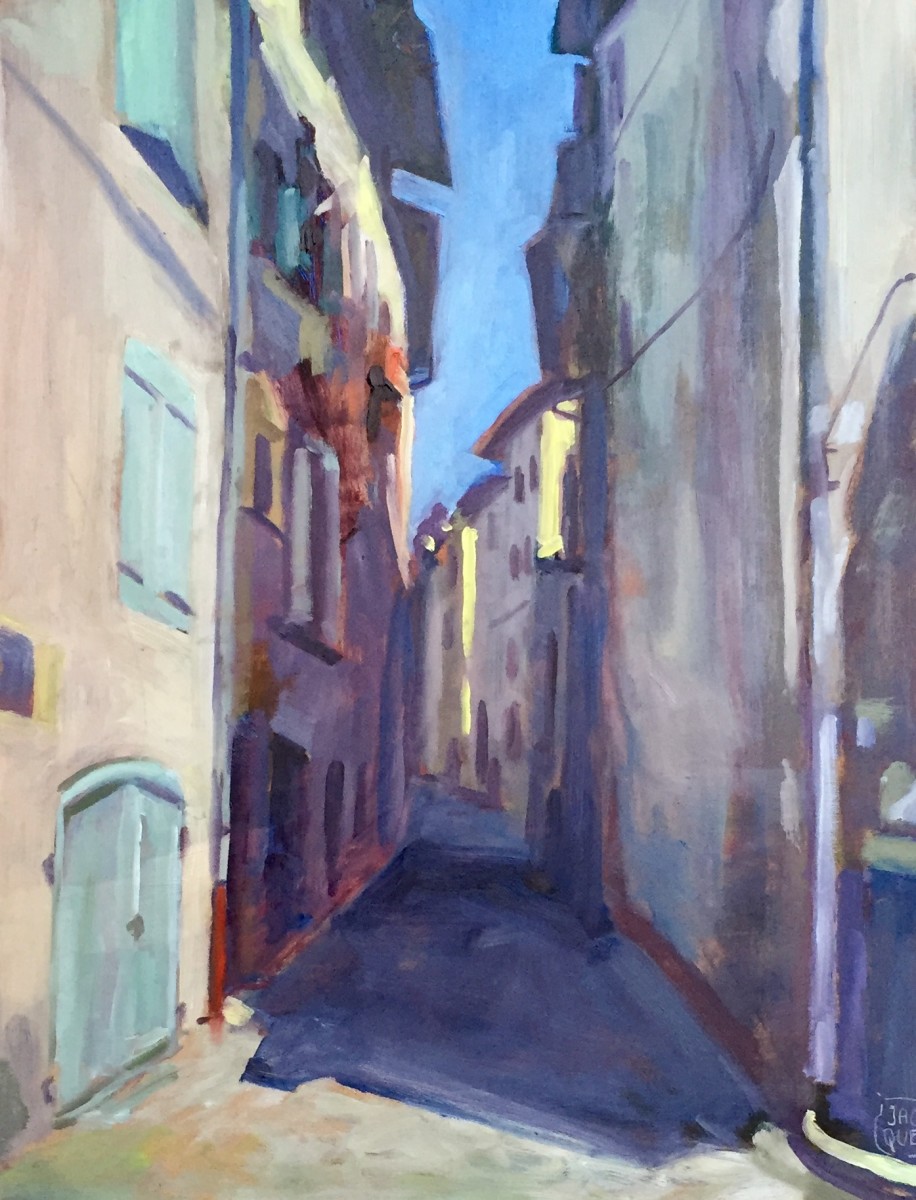 Rue de la Fontaine by Jean-Pierre Jacquet 