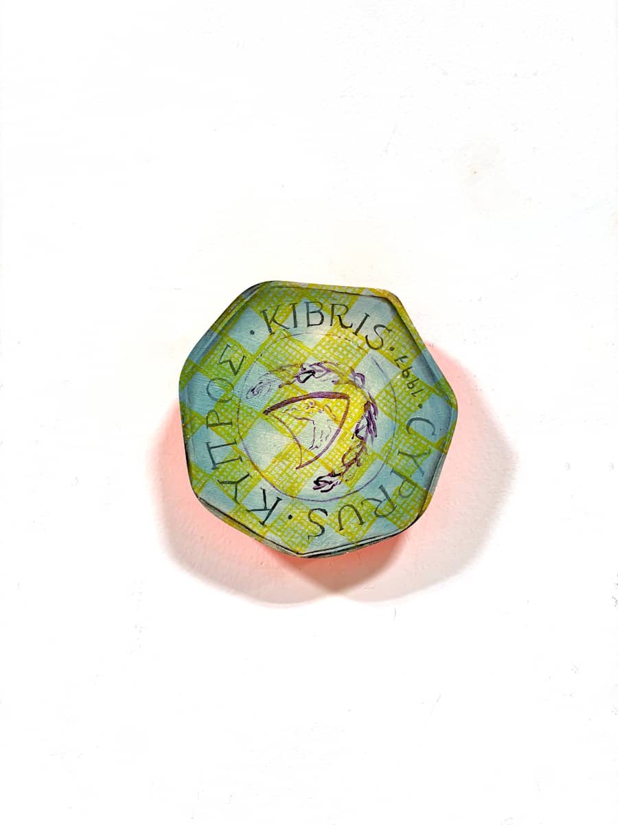 Cypriot 50p by Cat Rigdon, Image 1.
