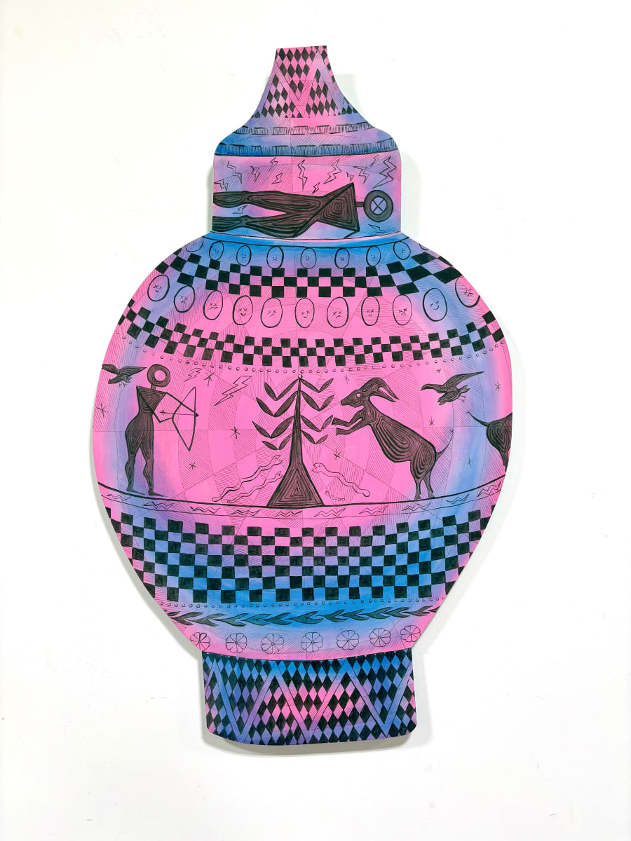 The Unsuccessful Huntress Lidded Jar by Cat Rigdon 