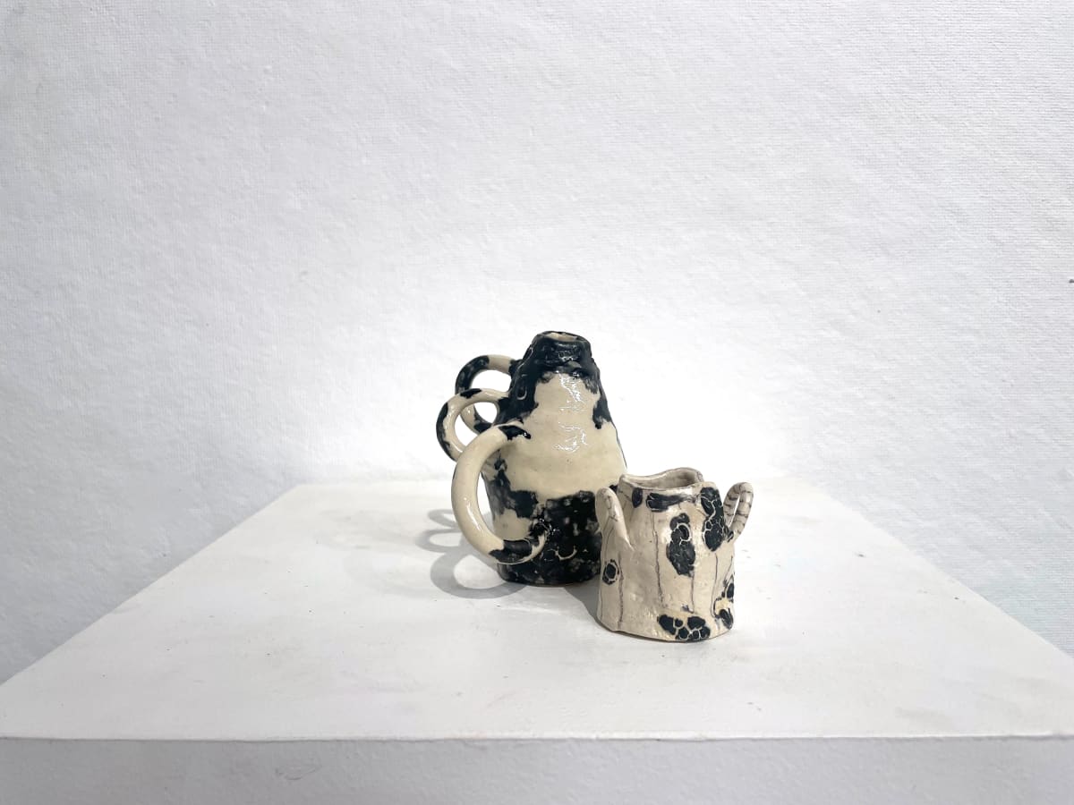 Carillon Dig-Site Cow-Motif Vessels by Cat Rigdon 