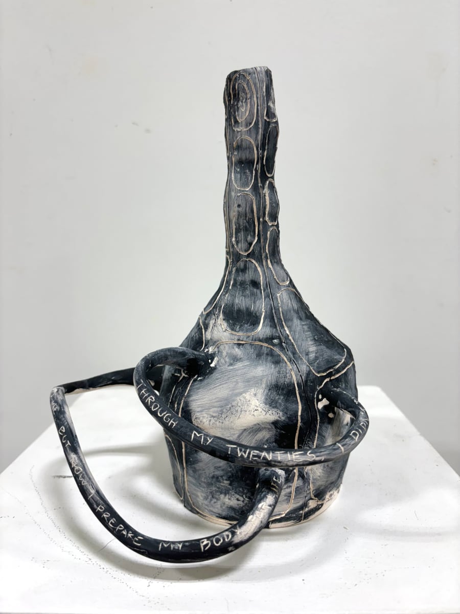 Partnership Handled Vase by Cat Rigdon 