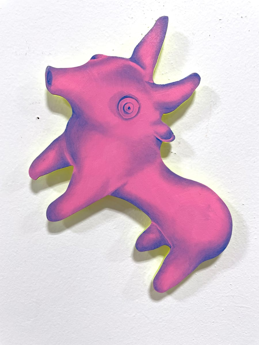 Enkomi Bull/ Fluorescent Yellow, Image 1.