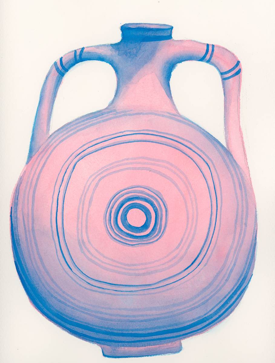 Enkomi Pilgrim Flask, Image 1.