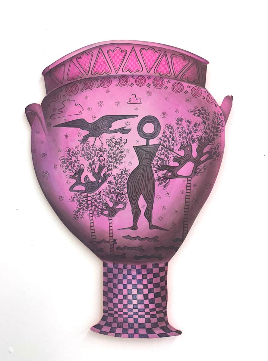 Pruning with Snakes Krater by Cat Rigdon 