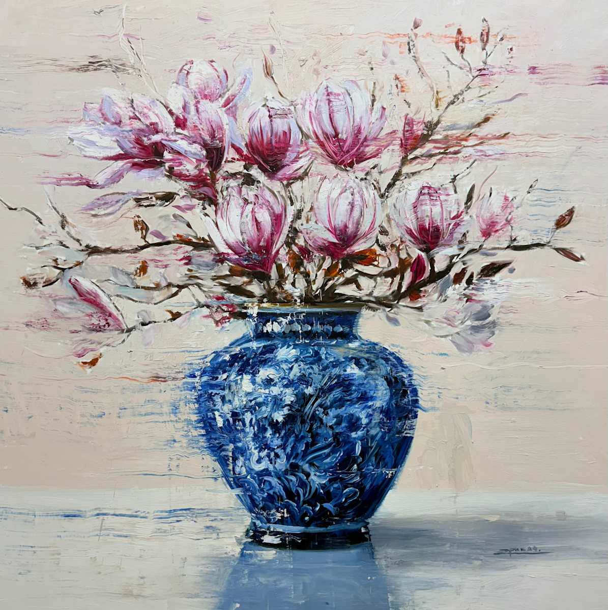 Magnolias by Eric Alfaro 
