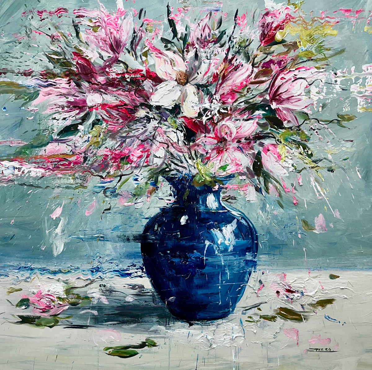 Magnolia branches by Eric Alfaro 
