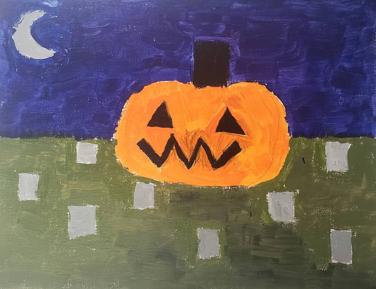 Ashley Higgins, The Pumpkin Graveyard, Image 1.