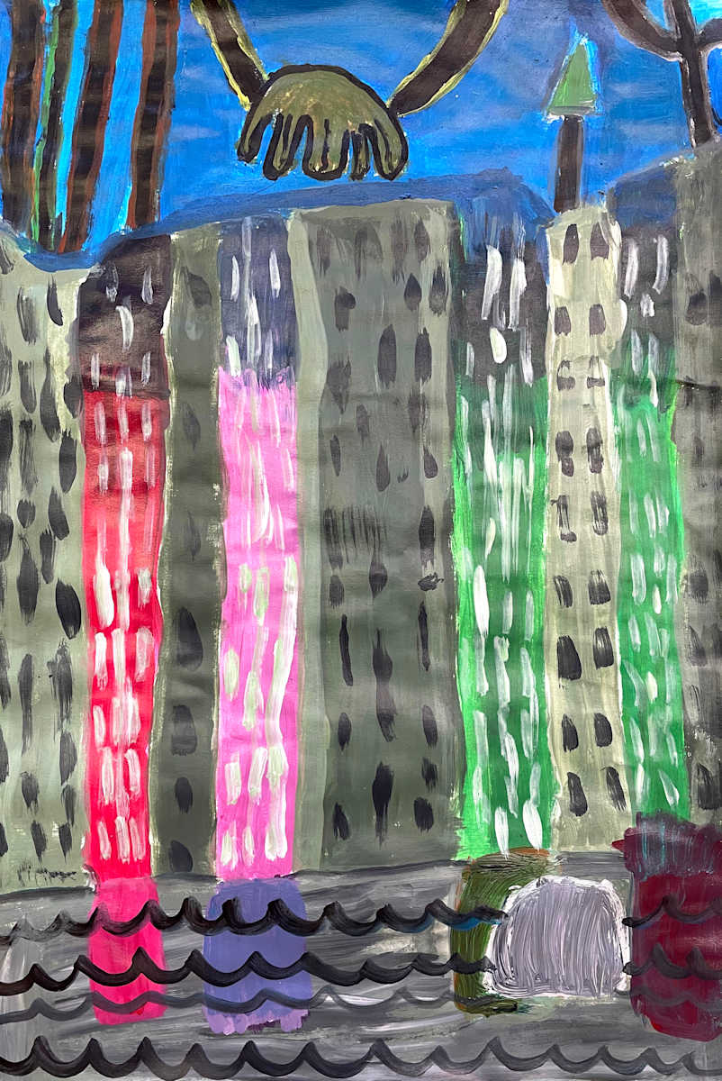 Chris Serino, Colorful Waterfall, Image 13.
