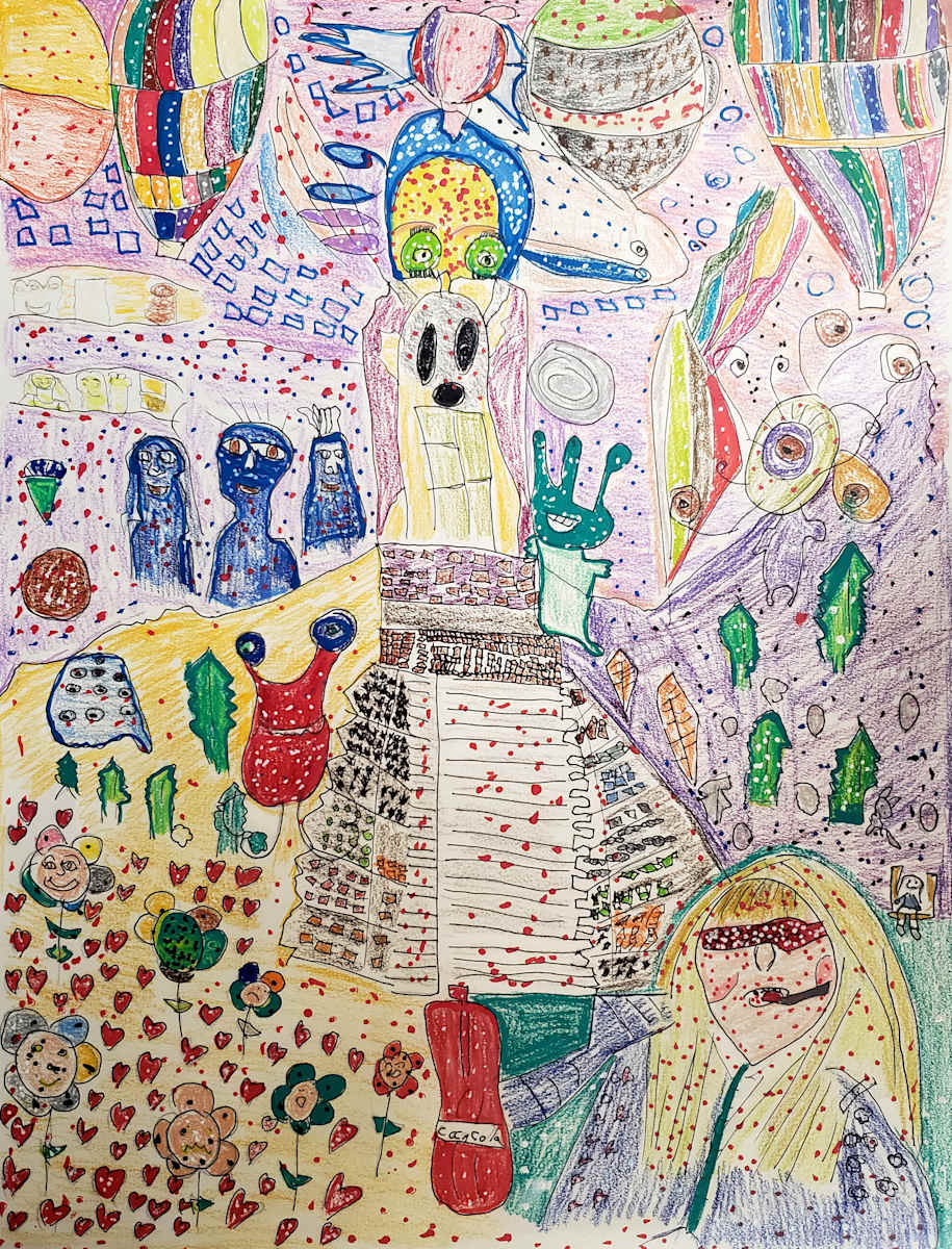 Christiam Osorio, Airballoon and Pyramid and Cake and Lady Gaga, Image 16.
