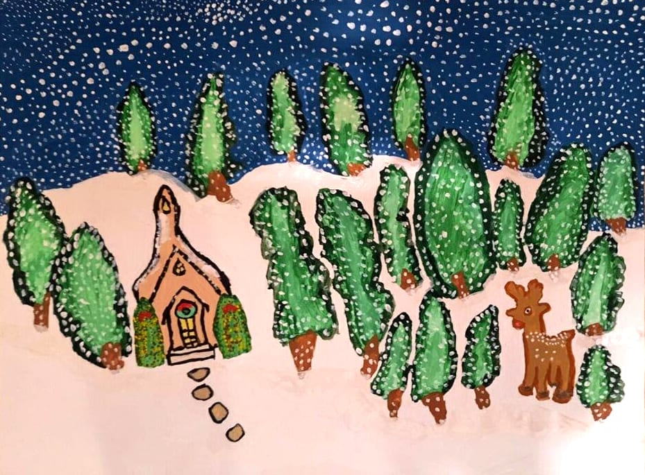 Jackie Marsh, The Little Chapel in the Woods, Image 1.
