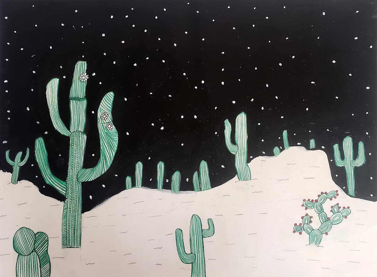 Jonathan Jackson, Arizona Desert Christmas, Image 1.