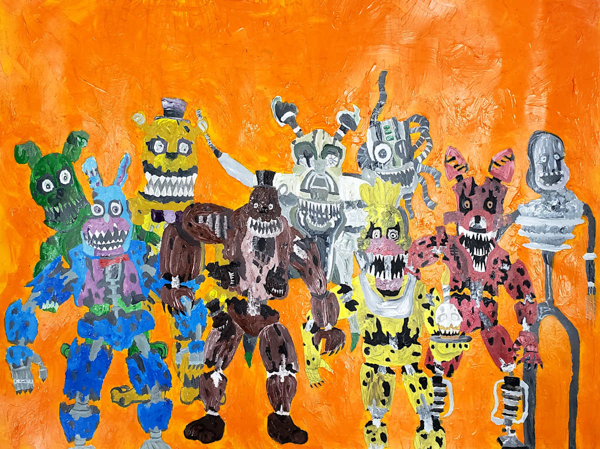 Justin Braden, The Nightmare of Five Nights at Freddy's Dream, Image 1.