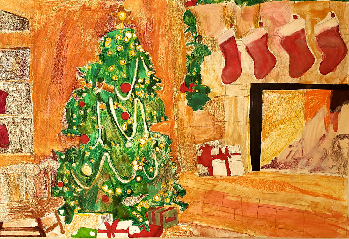 Muluh Ningo, Christmas Tree, Image 1.