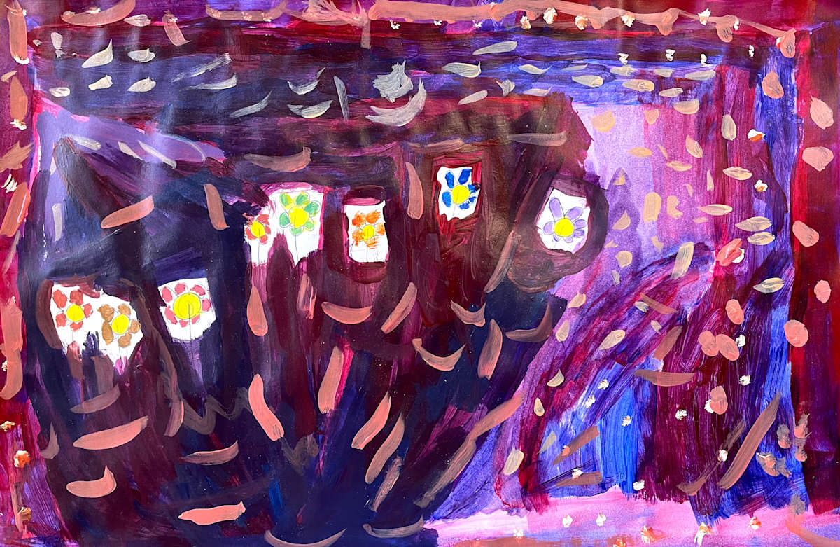 Samantha Roman, Abstract Flowers, Image 65.