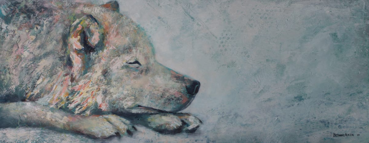 Dora - Arctic Wolf by Bethany Aiken 
