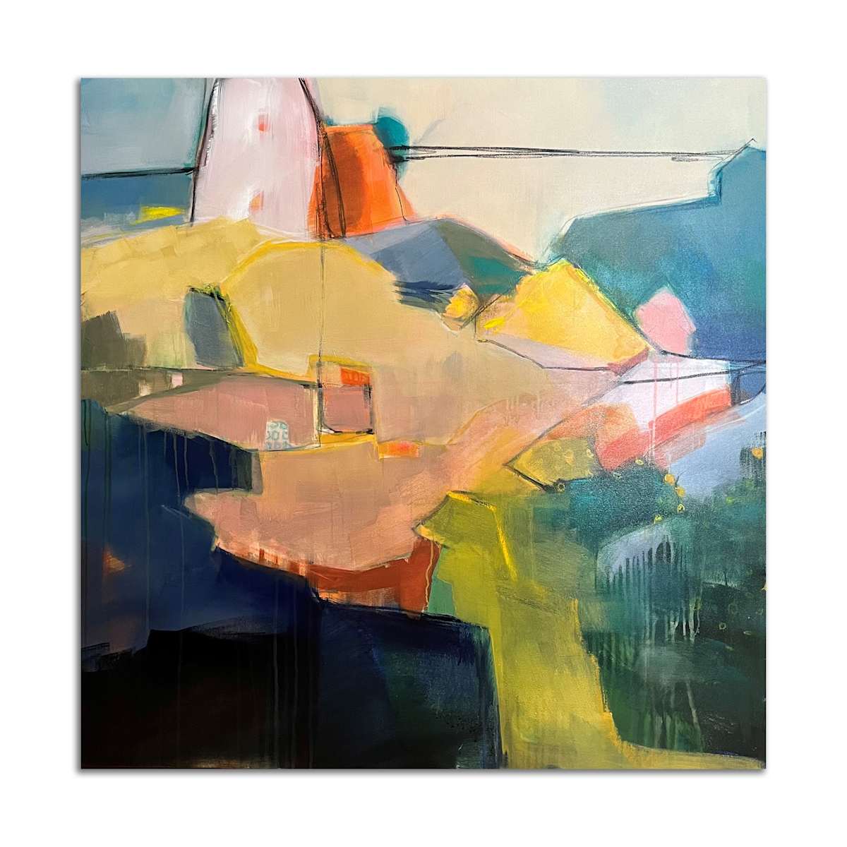 Amalfi Town by Annie Donohue 