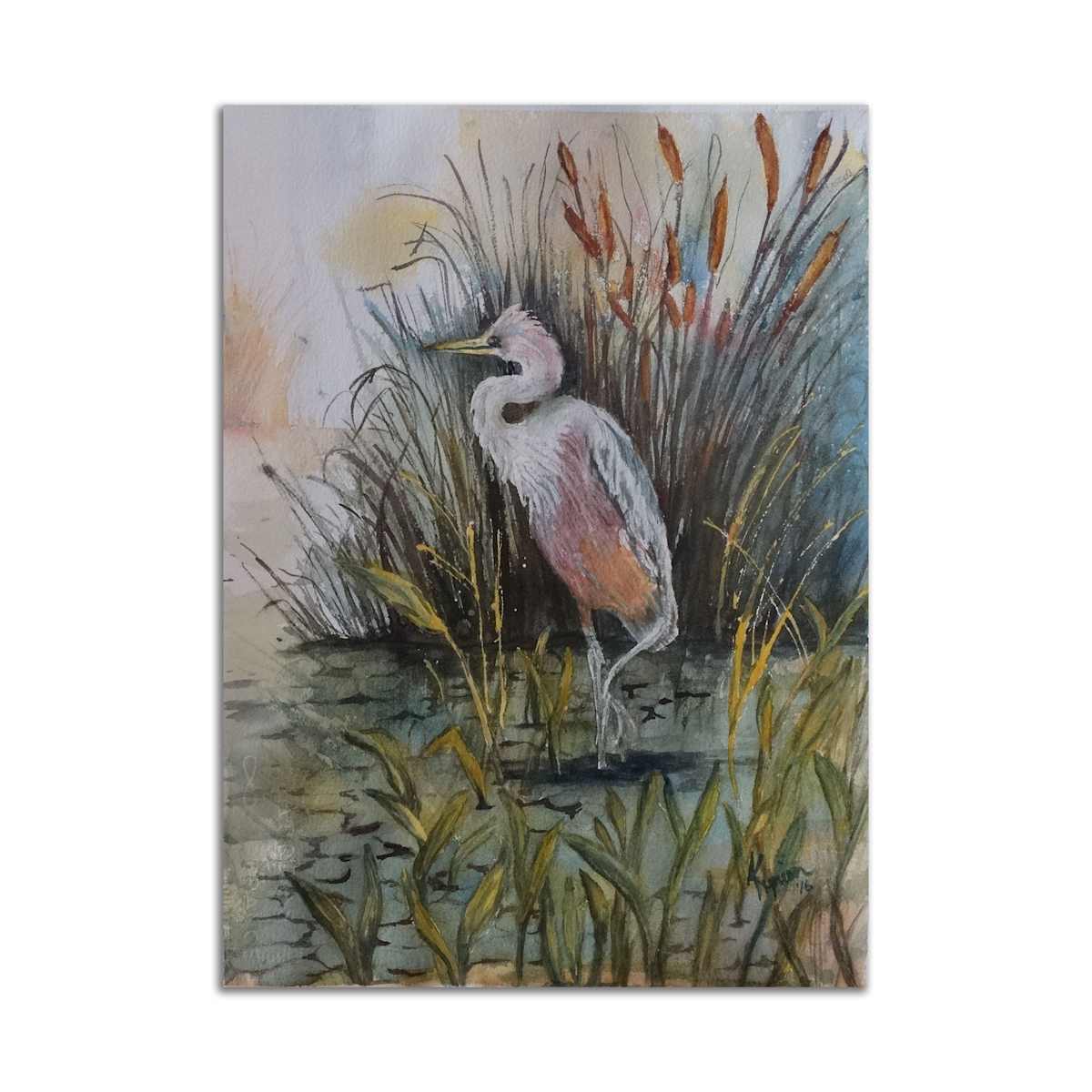 Marsh Heron by Ann Kynion, Image 2.