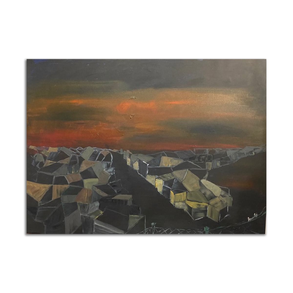 Slums of Bombay by Anne Cox 